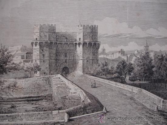 Kunst: VALENCIA,.LA ILUSTRACION ESPA&Ntilde;OLA.S CALLEJA.1886.13X15