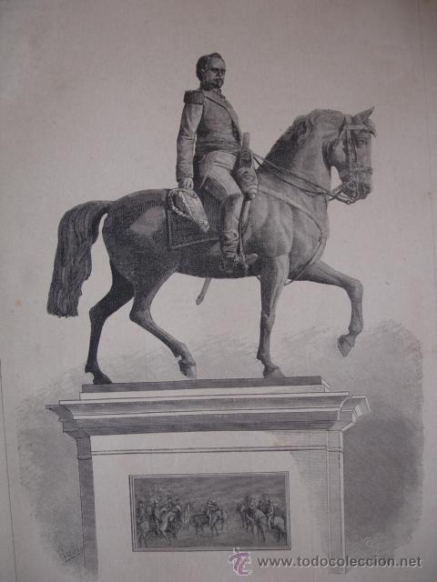 Kunst: ESPARTERO.LA ILUSTRACION DE ESPA&Ntilde;A.S CALLEJA.1886.24X17