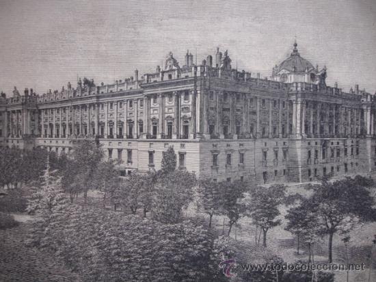 Kunst: MADRID..LA ILUSTRACION DE ESPA&Ntilde;A.S CALLEJA.1886.24X17
