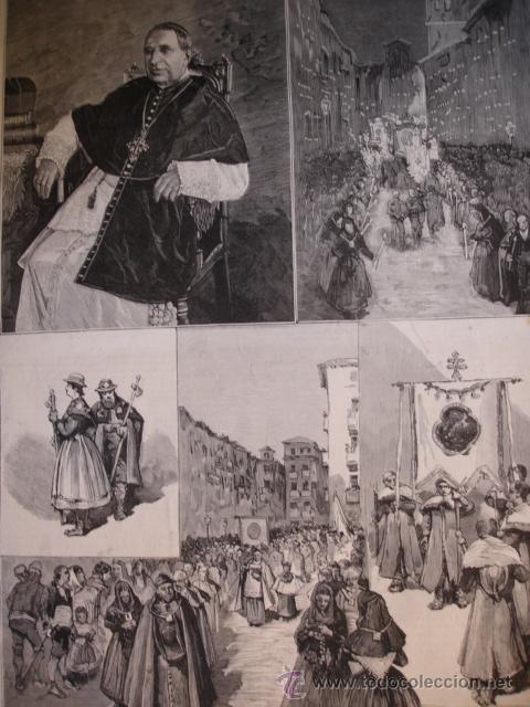 Art: ZARAGOZA.EL PILAR ,PEREGRINOS.SANTA OROSIA.SANTA ENGRACIA