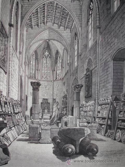 Arte: BARCELONA,MUSEO ARQUEOLOGICO EN SANTA AGUEDA