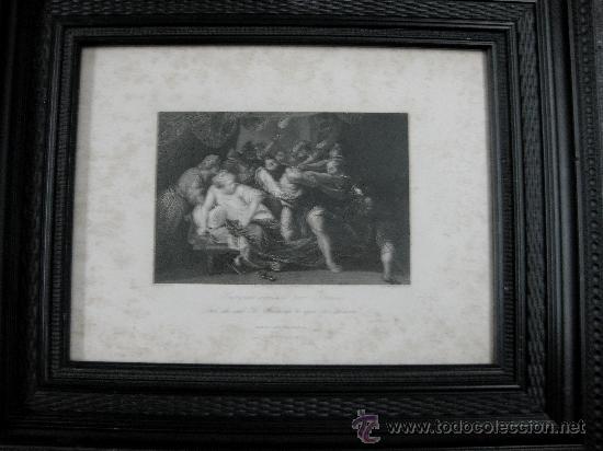 Arte: GRABADO ANTIGUO. PETER PAUL RUBENS - Foto 1