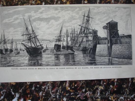 Arte: GIJON,MUELLE CARBON - Foto 1