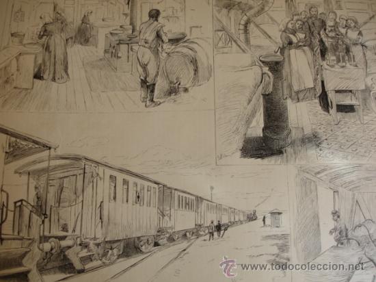 Kunst: TREN SANITARIO RUSO OBSEQUIO REINA DE WURTEMBERG
