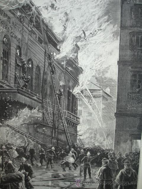 Arte: PARIS,INCENDIO OPERA COMICA