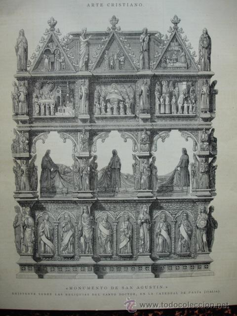Arte: MONUMENTO A SAN AGUSTIN.PAVIA