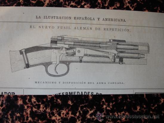 Arte: NUEVO FUSIL ALEMAN DE REPETICION