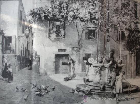 Art: ANTE EL PALACIO FOSCARDI,RICARDO DE MADRAZO