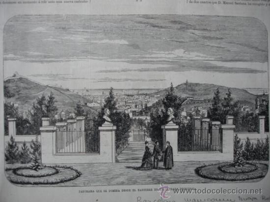 Arte: BARCELONA,MANICOMIO NUEVA BELEN,VISTA DESDE LA ENTRADA