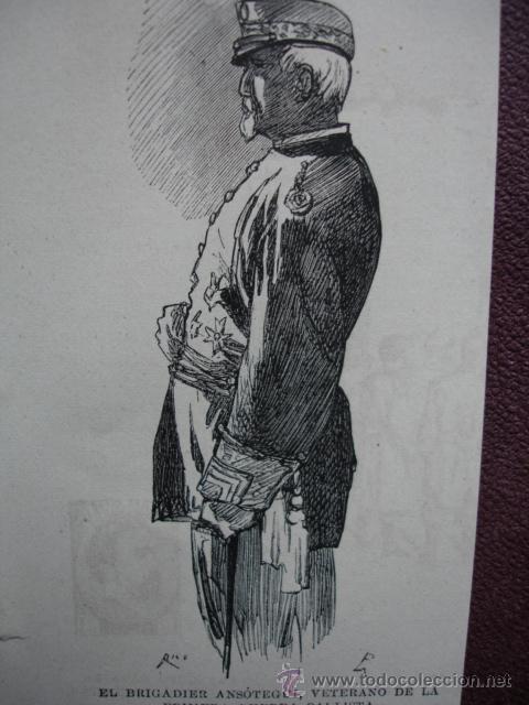 Arte: BRIGADIER ANSOTEGUI,CARLISMO - Foto 1
