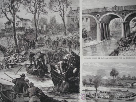 Arte: LONDRES.EXPLOSION EN EL CANAL DEL REGENTE