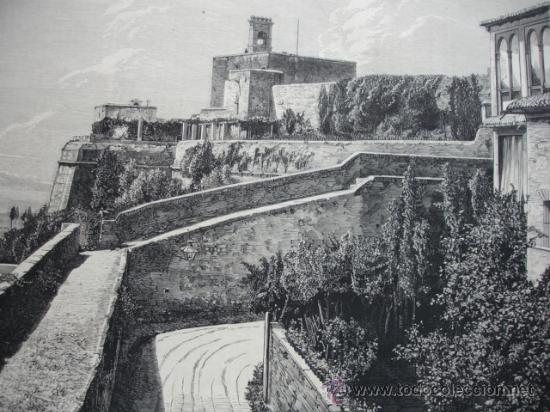 Arte: GRANADA,ALHAMBRA.TORRE DE LA VELA - Foto 1
