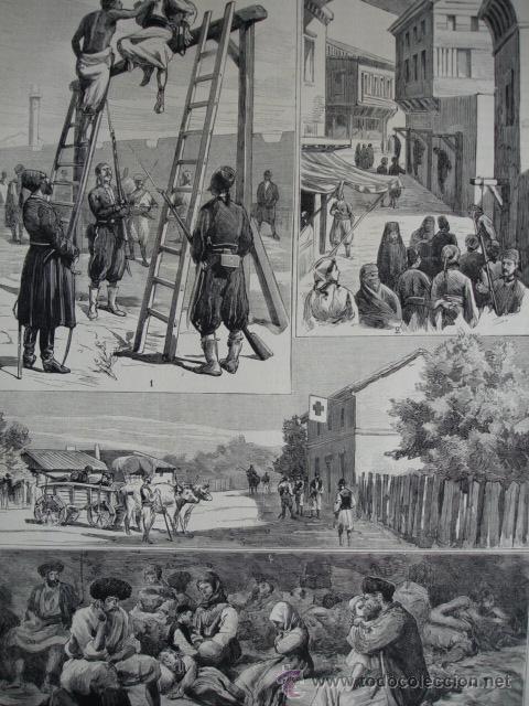 Arte: EJECUCION DE BULGAROS EN WIDDIN,PARATJIN.BULGARIA
