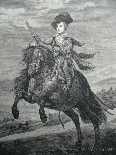 Arte: DON BALTASAR CARLOS,VELAZQUEZ - Foto 1