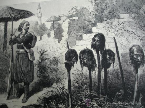 Arte: TURQUIA.WIDDIN,CABEZAS CORTADAS - Foto 1