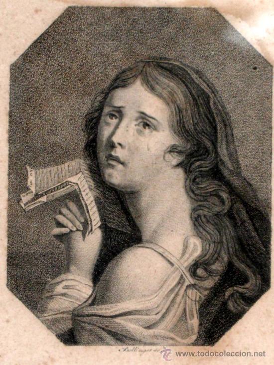 Arte: Grabado Heloise Elo&iacute;sa S XIX - Foto 2