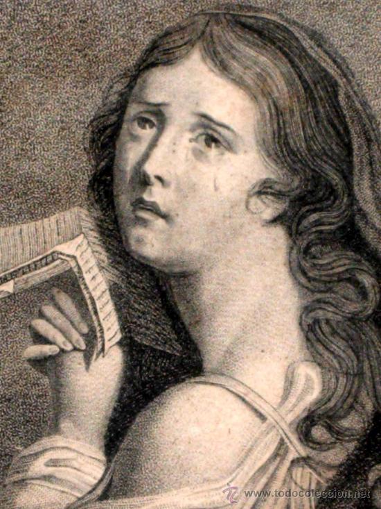Arte: Grabado Heloise Elo&iacute;sa S XIX - Foto 3