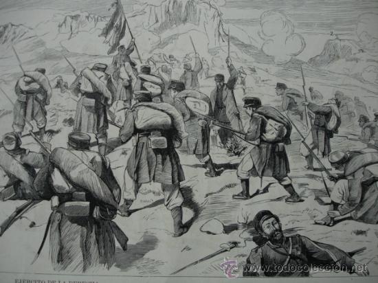 Art: GUERRA CARLISTA.PENA PLATA.VERA  A ECHALAR