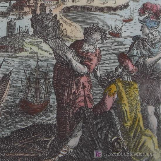 Arte: Grabado El Planeta Mercurio de Mallet, 1685 - Foto 1