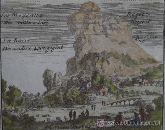 Arte: Grabado Zonas Clim&aacute;ticas de Mallet, 1685 - Foto 5