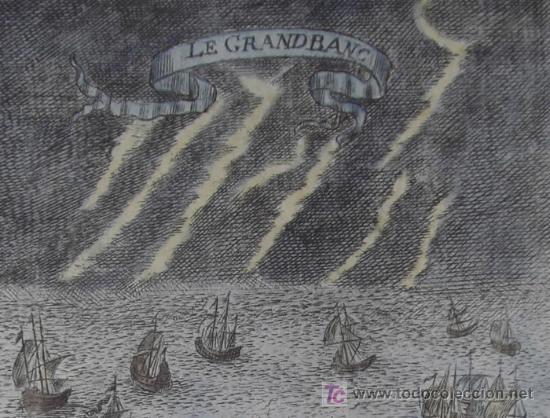 Arte: Grabado &ldquo;Gran Banco de Peces&rdquo; de Mallet, 1719 - Foto 4