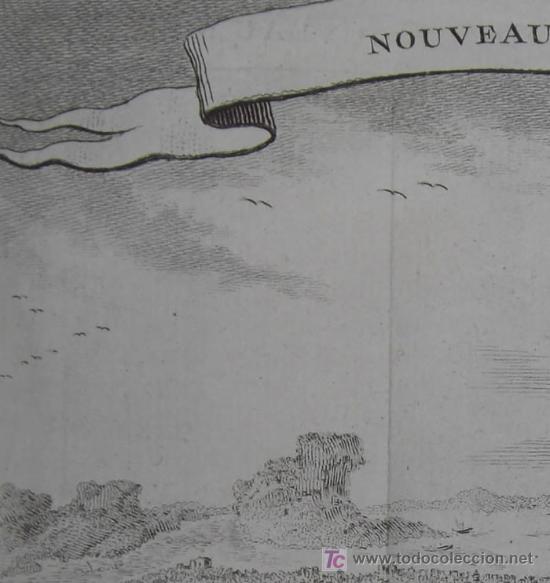Arte: Grabado &ldquo;Nuevo M&eacute;xico&rdquo; de Bellin, 1754 - Foto 5