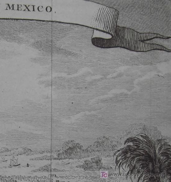 Arte: Grabado &ldquo;Nuevo M&eacute;xico&rdquo; de Bellin, 1754 - Foto 6
