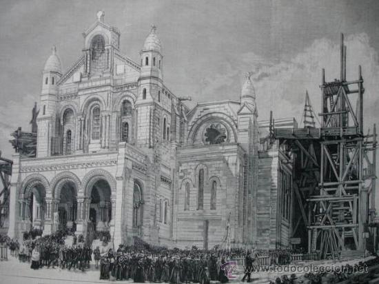Arte: PARIS,CONSAGRACION DEL SAGRADO CORAZON