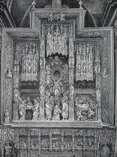 Arte: ZARAGOZA,ALTAR MAYOR CATEDRAL - Foto 1