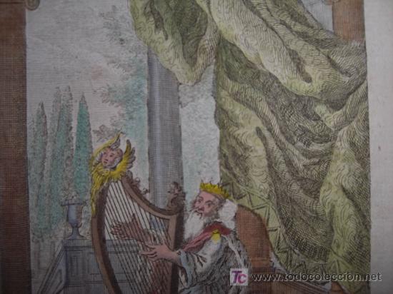 Arte: El Rey David tocando el Arpa, 1680 - Foto 5