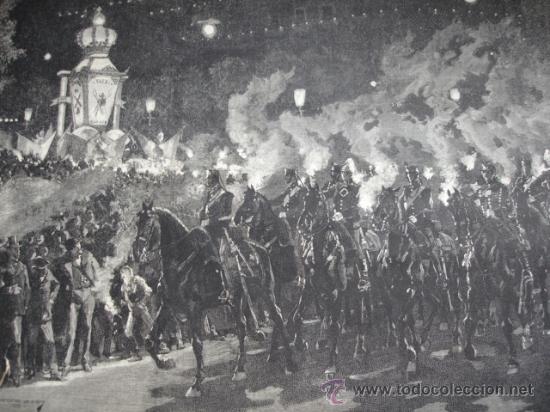 Art: ZARAGOZA,RETRETA MILITAR.CENTENARIO PIGNATELLI