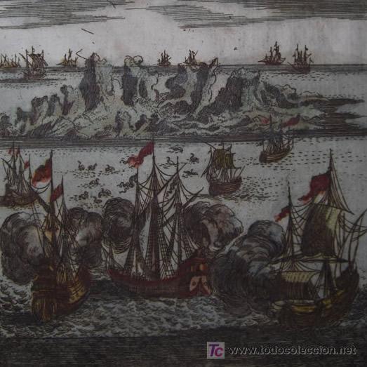 Arte: Isla de Ascensi&oacute;n (&Aacute;frica) de Mallet, 1719 - Foto 1