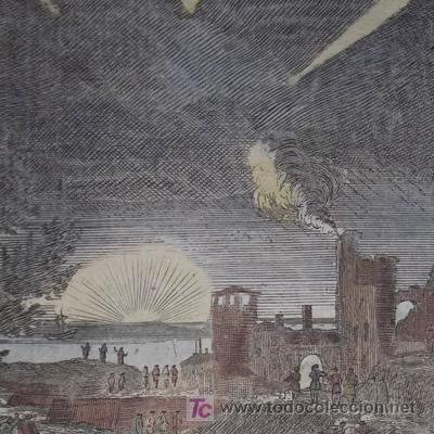 Arte: Cometas de Mallet, 1719 - Foto 1
