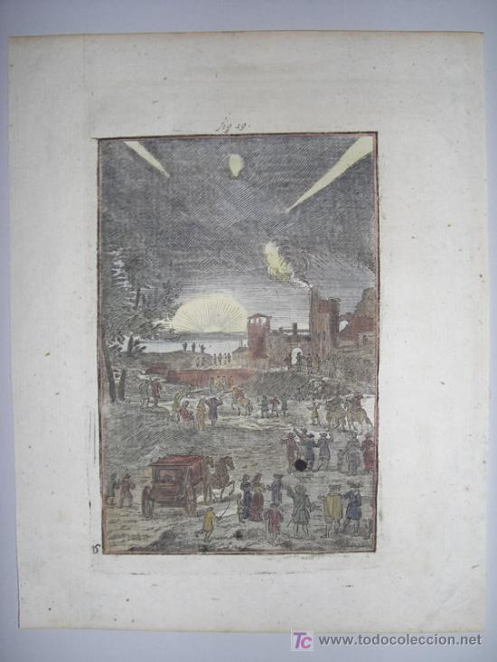 Arte: Cometas de Mallet, 1719 - Foto 2