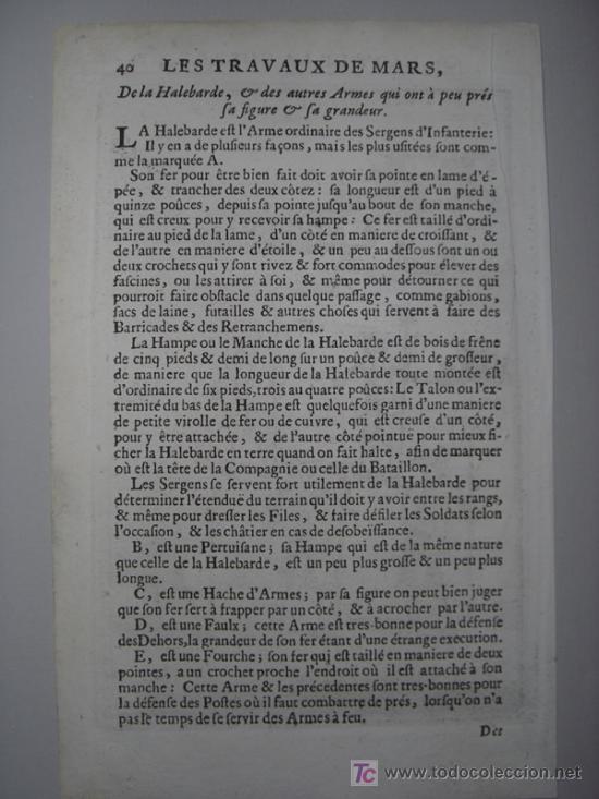 Arte: Escena de batalla de Mallet, 1696 - Foto 6