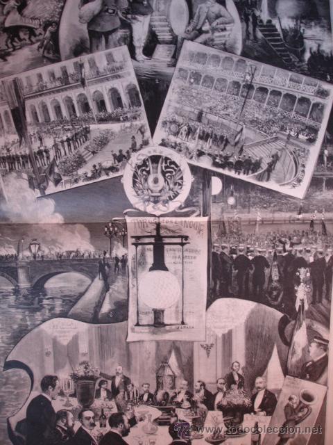 Arte: SAN SEBASTIAN.FIESTAS 1886.CONCURSO ORFEONES Y CHARANGAS