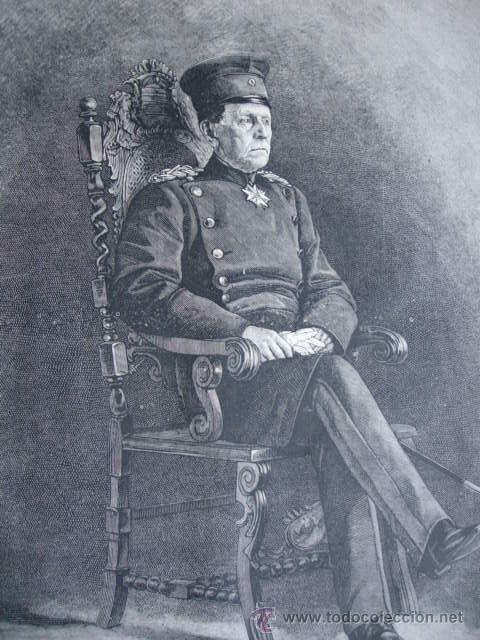 Arte: GENERAL CONDE DE MOLTKE - Foto 1