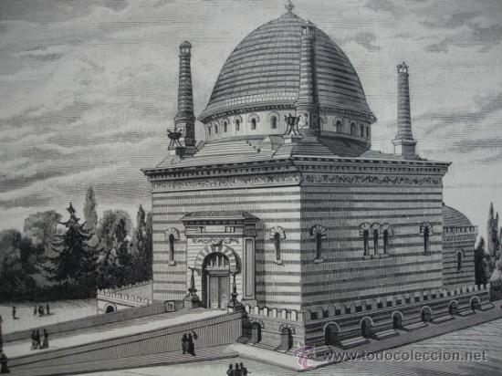 Arte: PARIS,CREMATORIO DE CADAVERES.TANATORIO
