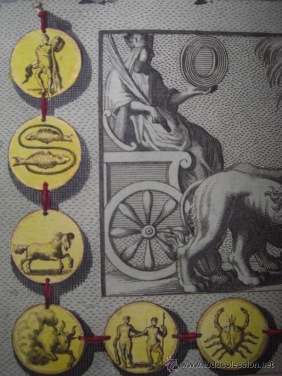 Arte: Signos del Zodiaco, Goeree, 1690 - Foto 6