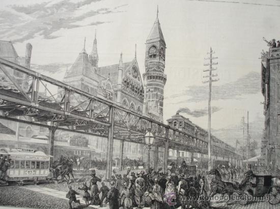 Art: NUEVA YORK.INAGURACION TREN ELEVADO