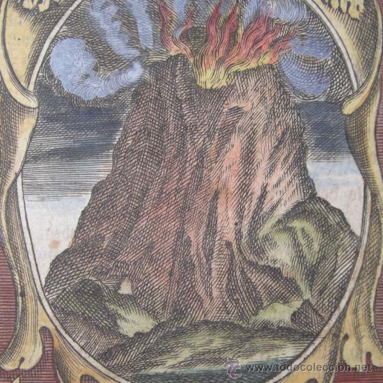 Arte: Erupci&oacute;n volc&aacute;nica, 1680 - Foto 1