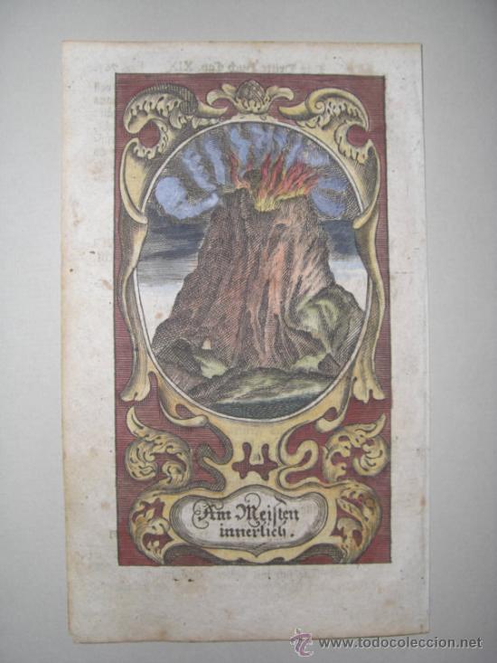 Arte: Erupci&oacute;n volc&aacute;nica, 1680 - Foto 2