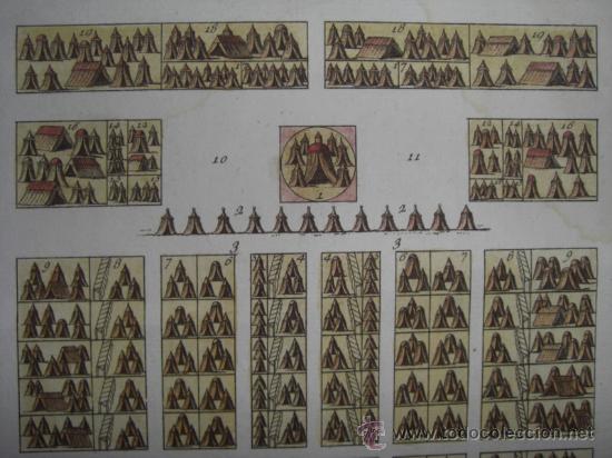 Arte: Campamento romano de Rollin, 1795 - Foto 4