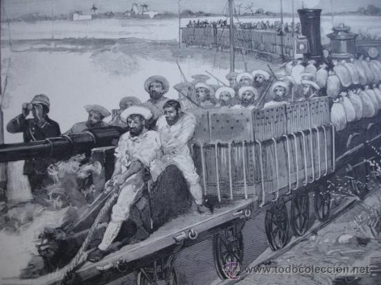 Arte: ALEGANDRIA,TREN BLINDADO DE ALISON