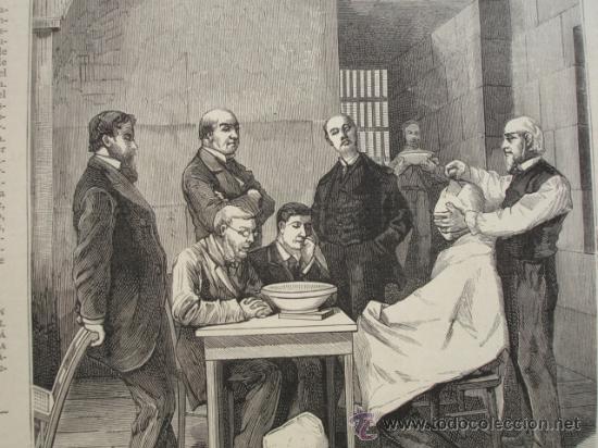 Art: WASHINGTON PRISION GUITEAU,ESCULTOR CLARK MILLS MOLDEANDO