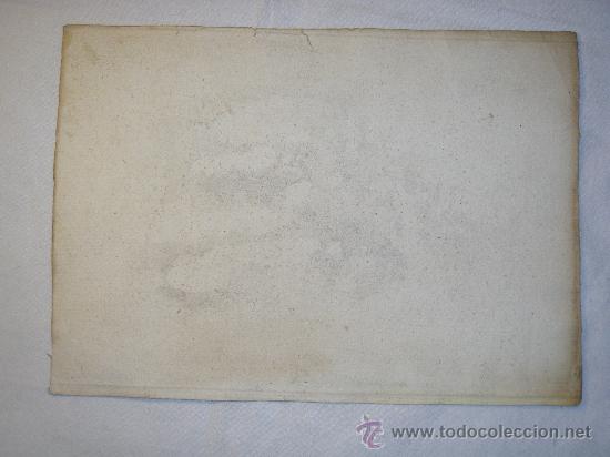 Arte: GRABADO EN COLOR DE 1762 - Foto 6