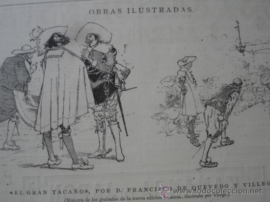 Arte: EL GRANTACA&Ntilde;O.QUEVEDO.ILUSTARCIONES DE LA EDICCION DE VIERGE
