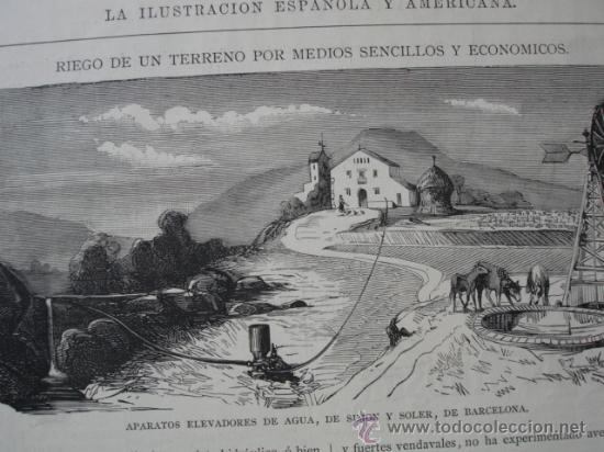 Arte: APARATOS DE RIEGO DE SIMON Y SOLER - Foto 1