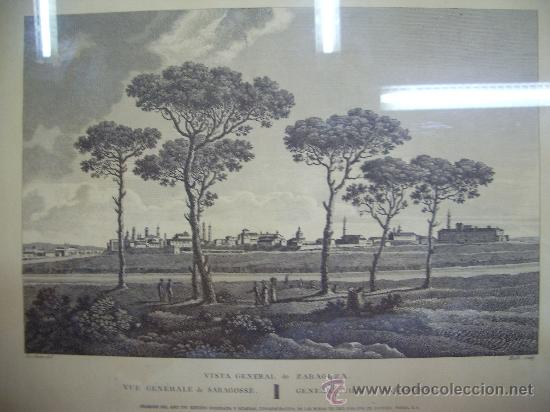 Arte: GRABADO DE ZARAGOZA ANTIGUA - Foto 3