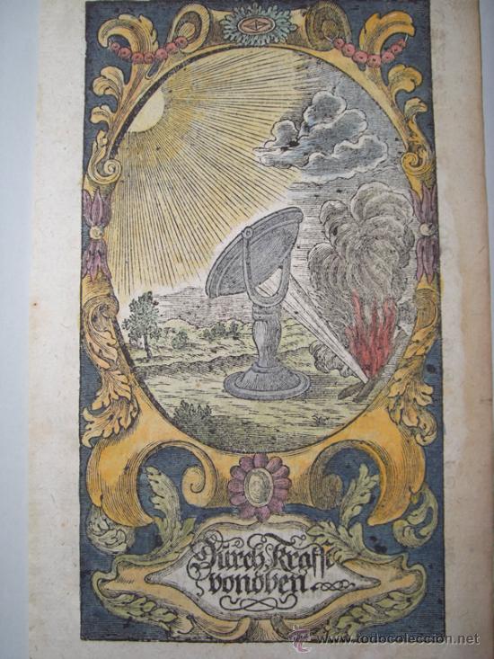 Arte: Sol reflejado a trav&eacute;s de un cristal, 1680 - Foto 3